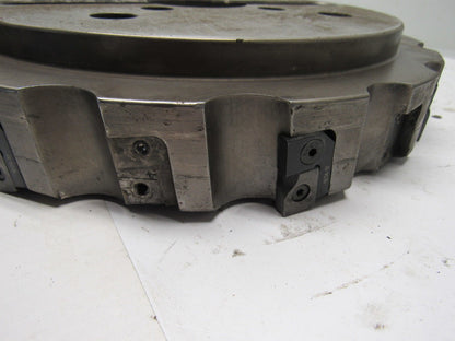 Ingersoll 6K2K12R50 12" Shell Face Mill 2-1/2" Arbor Hole W/16 Inserts