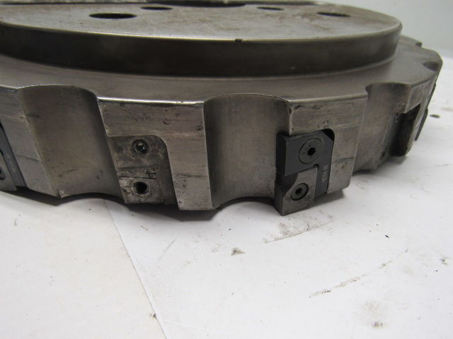 Ingersoll 6K2K12R50 12" Shell Face Mill 2-1/2" Arbor Hole W/16 Inserts