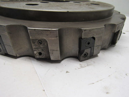 Ingersoll 6K2K12R50 12" Shell Face Mill 2-1/2" Arbor Hole W/16 Inserts