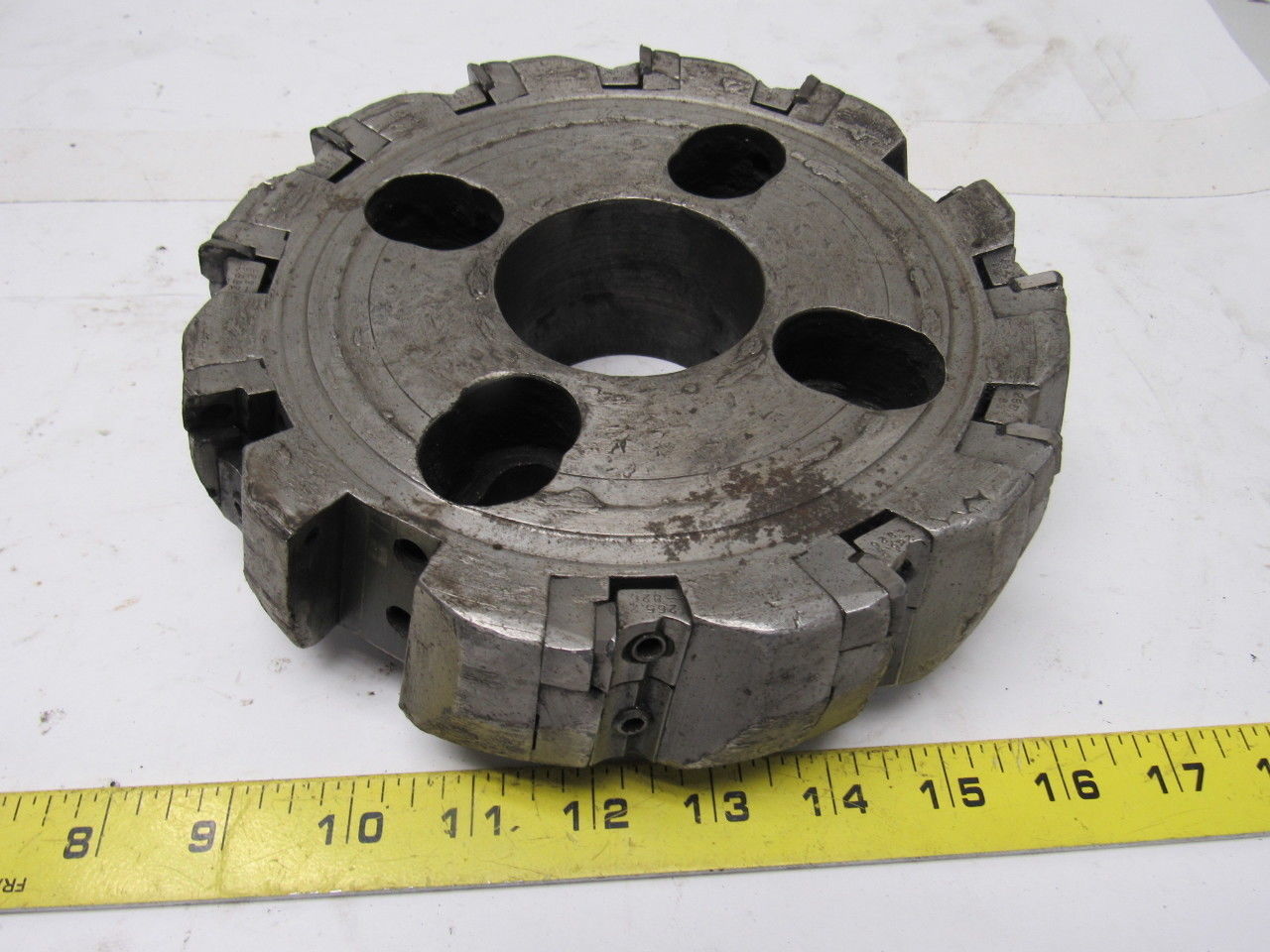 Sandvik Coromant R265.2-200M 8" Indexable Face Mill Cutter 9 Inserts 2-1/2" Arbo