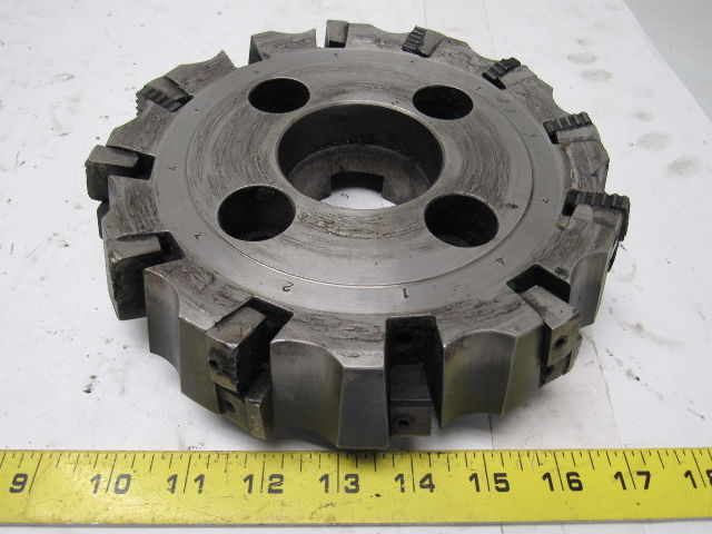 Valenite SN6S-15-08-12-RN-Y 8" Face Mill Cutter 12 Inserts 2-1/2" Arbor