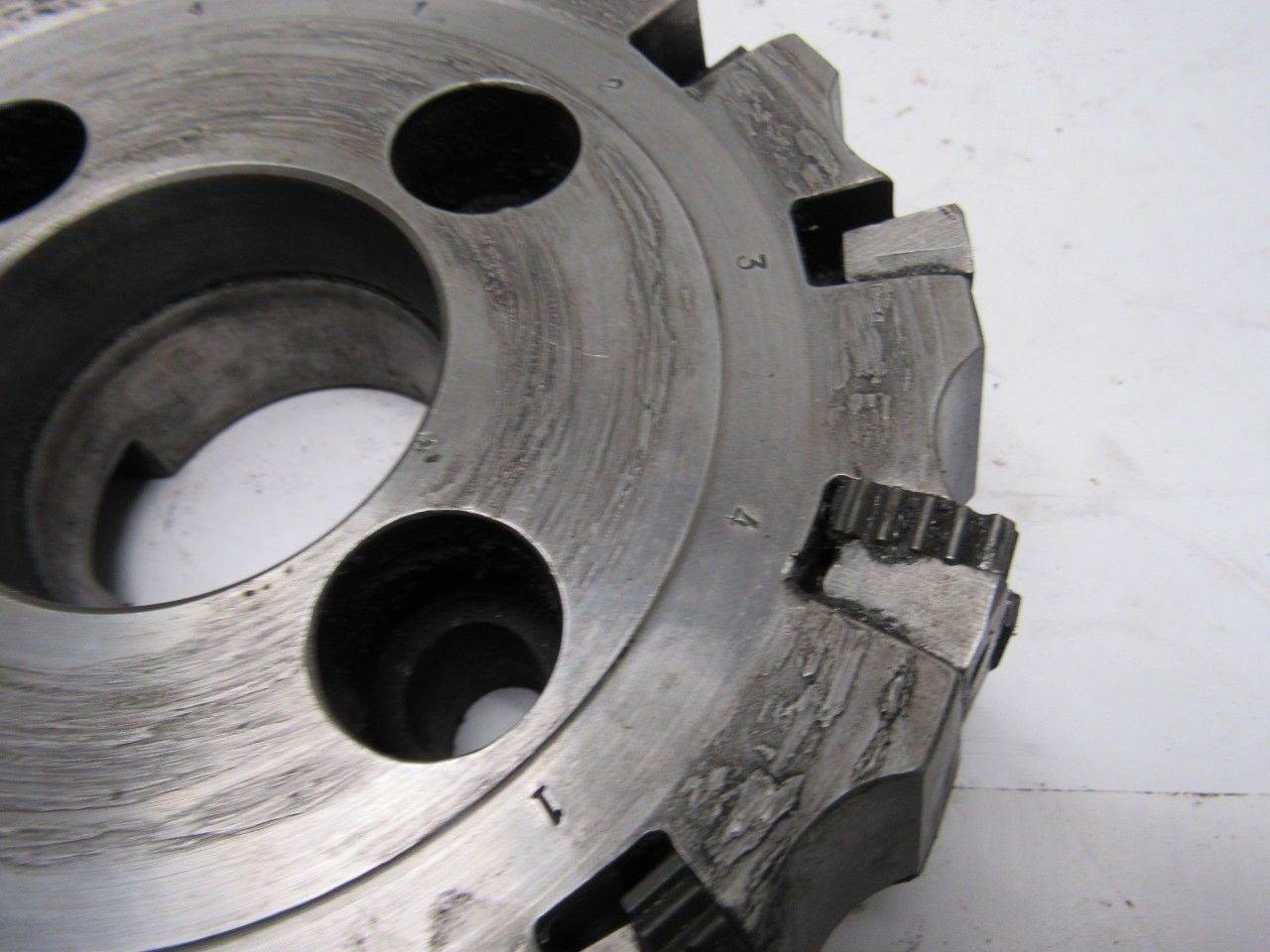Valenite SN6S-15-08-12-RN-Y 8" Face Mill Cutter 12 Inserts 2-1/2" Arbor