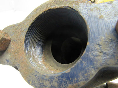 GG-440A Abrasive Line Pipe Cross W/2 Bolt Flange 2"-12 Threads
