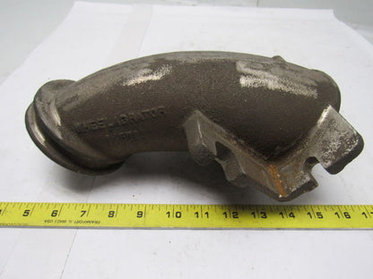 Wheelabrator 145792 90 Deg. Shot Blast Machine Feed Spout