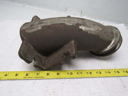 Wheelabrator 145792 90 Deg. Shot Blast Machine Feed Spout