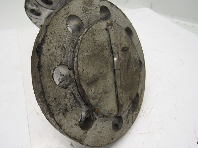 2" Cast Steel 300lb Flanged 90 Degree Pipe Elbow W/(8) 7/8" Bolt Holes