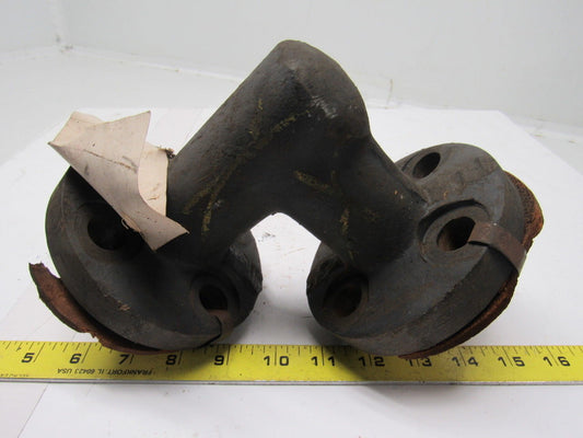 Vogt 1" Drop Forged Steel Flanged 90 Degree Pipe Elbow W/(4) 3/4" Bolt Holes