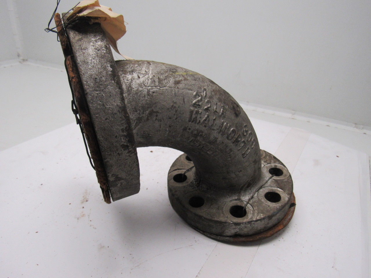 Walworth 2-1/2" LR  Steel Flanged 90 Degree Pipe Elbow W/(8) 7/8" Bolt Holes