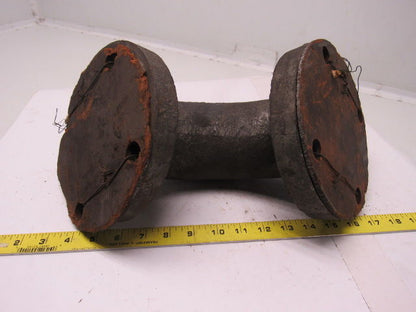 Walworth 2-1/2" LR  Steel Flanged 90 Degree Pipe Elbow W/(8) 7/8" Bolt Holes