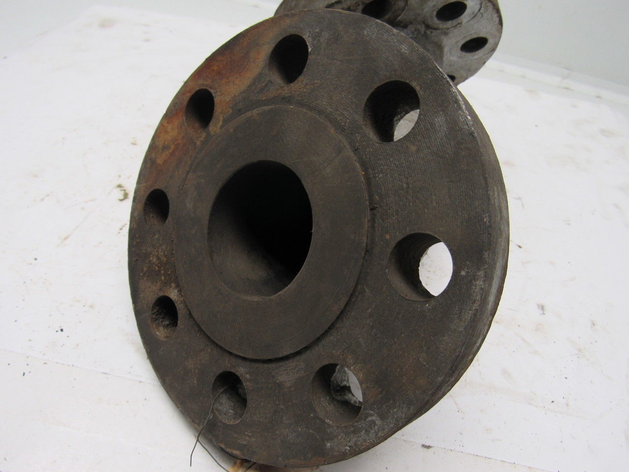 2" Steel Flanged 90 Degree Pipe Elbow W/(8) 7/8" Bolt Holes
