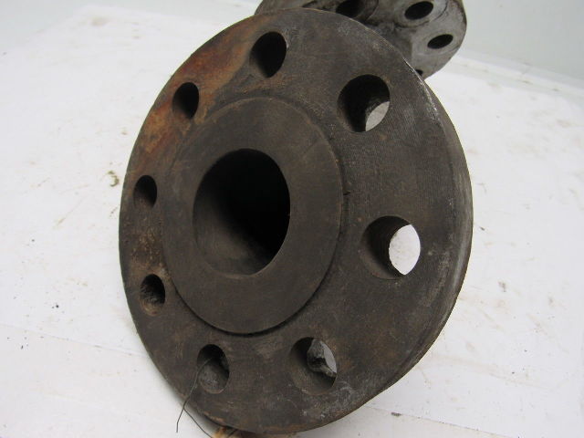 2" Steel Flanged 90 Degree Pipe Elbow W/(8) 7/8" Bolt Holes