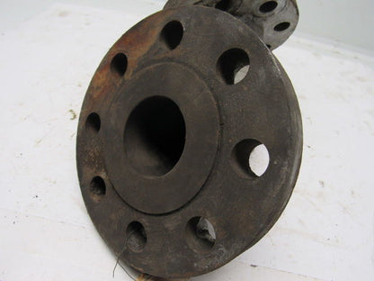 2" Steel Flanged 90 Degree Pipe Elbow W/(8) 7/8" Bolt Holes