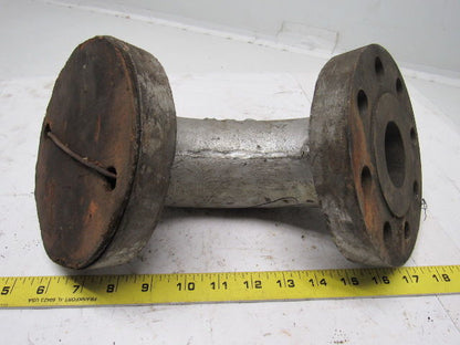 2" Steel Flanged 90 Degree Pipe Elbow W/(8) 7/8" Bolt Holes