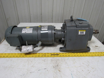 Boston Gear F643B56B7CMBA140TU6KUTFW Triple Reduction Speed Reducer 56:1 Ratio