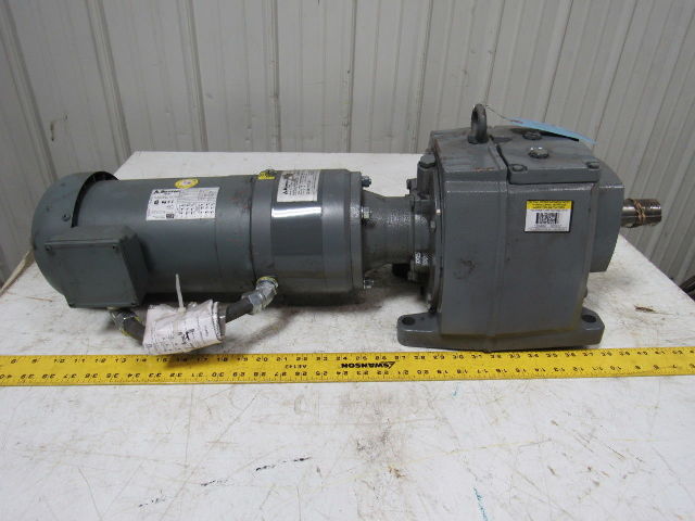 Boston Gear F643B56B7CMBA140TU6KUTFW Triple Reduction Speed Reducer 56:1 Ratio