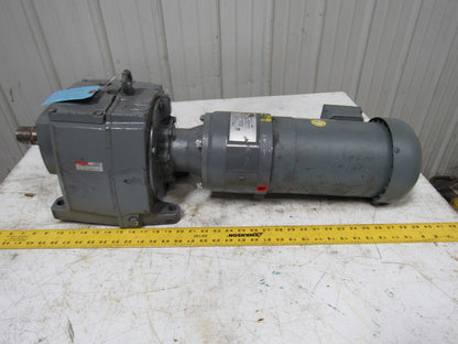 Boston Gear F643B56B7CMBA140TU6KUTFW Triple Reduction Speed Reducer 56:1 Ratio