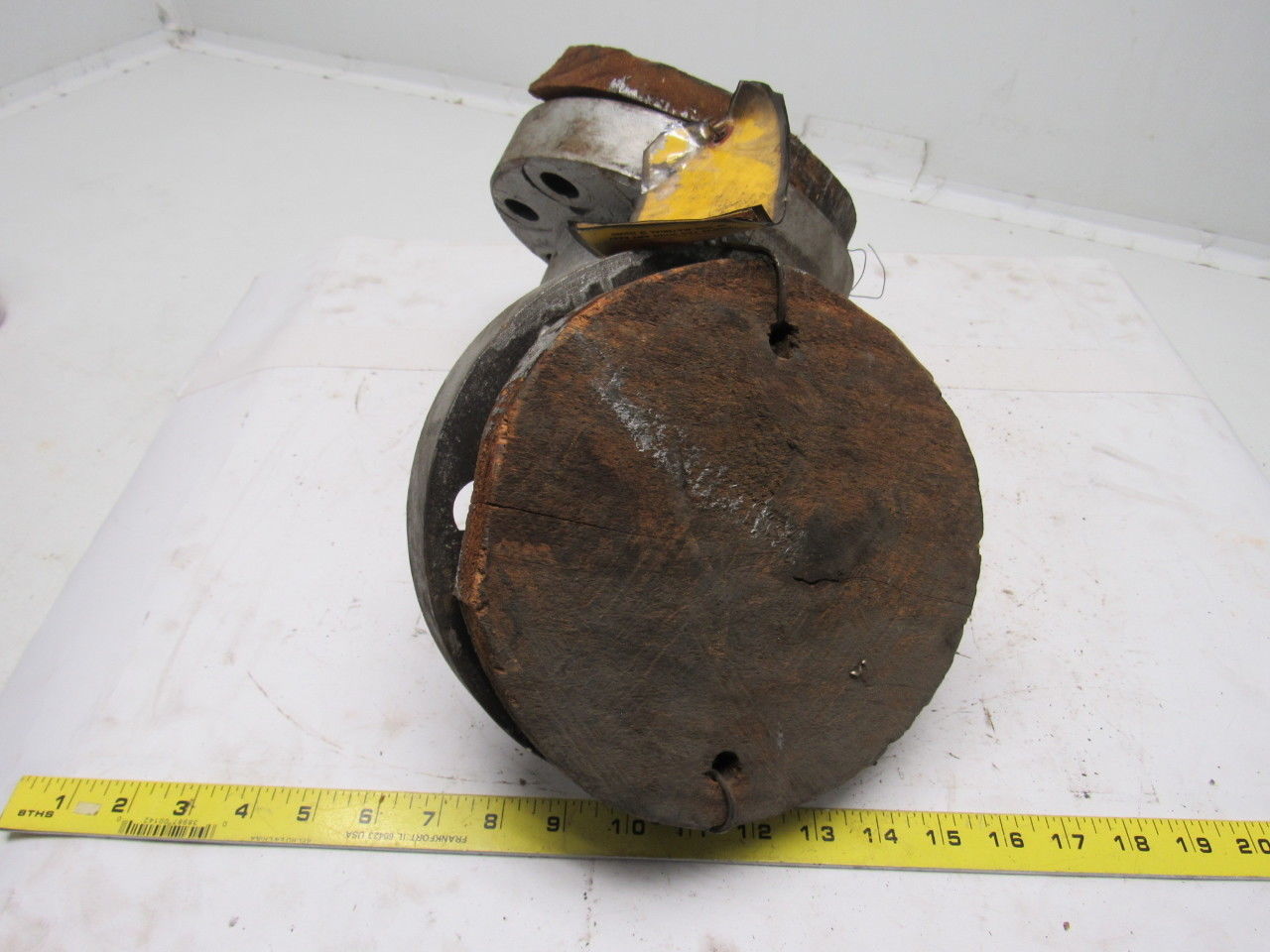 Glover OS600 3" Steel Flanged 90 Degree Pipe Elbow W/(8) 7/8" Bolt Holes