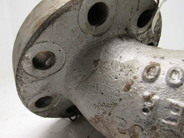 Glover OS600 3" Steel Flanged 90 Degree Pipe Elbow W/(8) 7/8" Bolt Holes