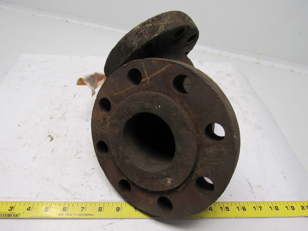 Walworth 3" Cast Steel Flanged 90 Degree Pipe Elbow Class 600