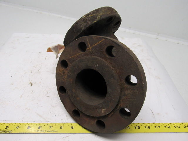 Walworth 3" Cast Steel Flanged 90 Degree Pipe Elbow Class 600
