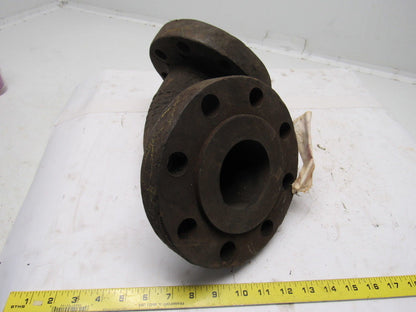 Walworth 3" Cast Steel Flanged 90 Degree Pipe Elbow Class 600