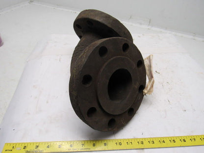 Walworth 3" Cast Steel Flanged 90 Degree Pipe Elbow Class 600