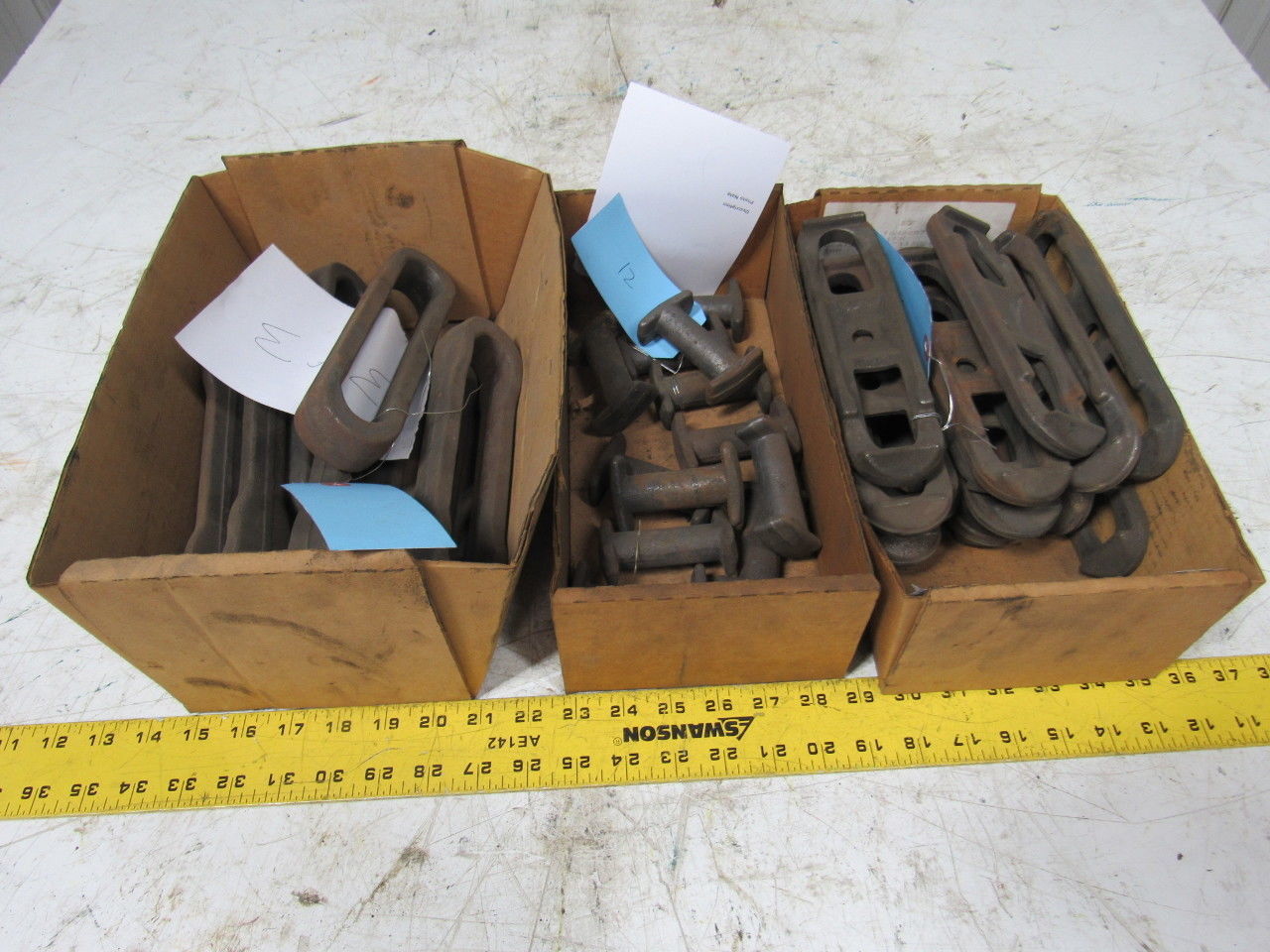 GLF-1 Rivetless X-678 I-beam Monorail Conveyor Chain 6" Pitch 9'