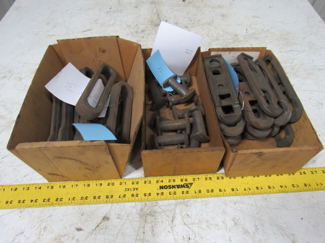 GLF-1 Rivetless X-678 I-beam Monorail Conveyor Chain 6" Pitch 9'
