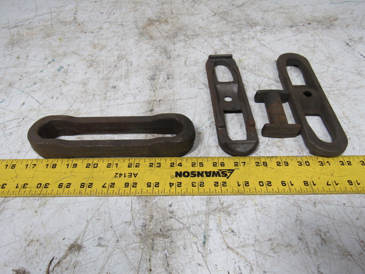 GLF-1 Rivetless X-678 I-beam Monorail Conveyor Chain 6" Pitch 9'