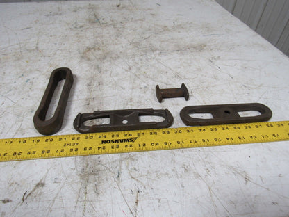 GLF-1 Rivetless X-678 I-beam Monorail Conveyor Chain 6" Pitch 9'