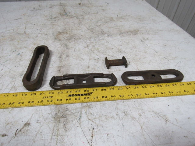 GLF-1 Rivetless X-678 I-beam Monorail Conveyor Chain 6" Pitch 9'