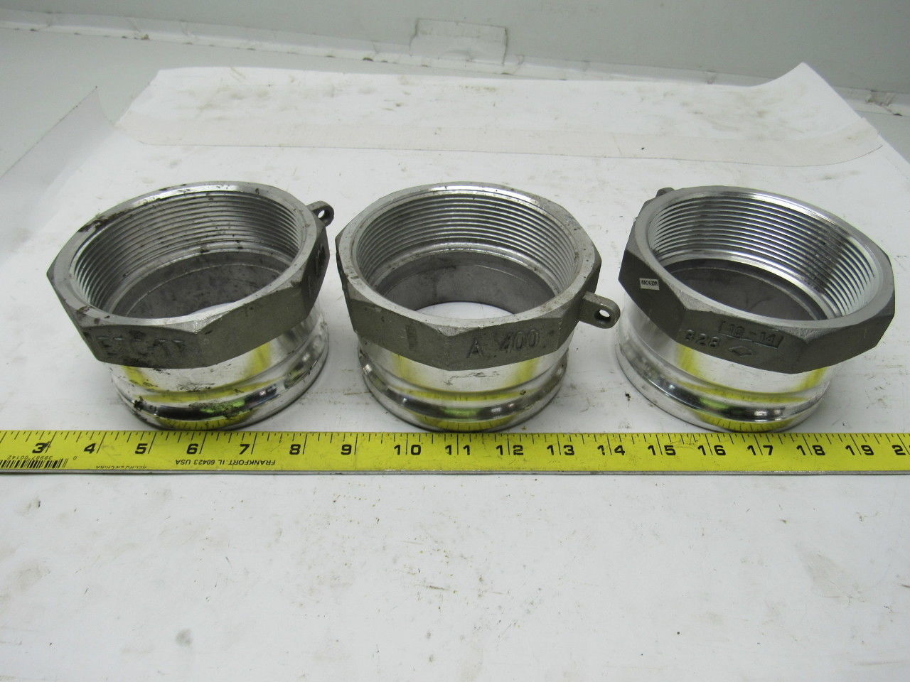 ETC-TT A 400 4" Female NPT Cam and Groove Adapter 100PSI