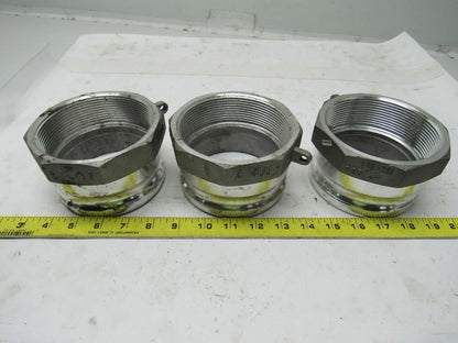 ETC-TT A 400 4" Female NPT Cam and Groove Adapter 100PSI