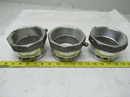 ETC-TT A 400 4" Female NPT Cam and Groove Adapter 100PSI