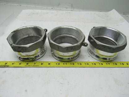ETC-TT A 400 4" Female NPT Cam and Groove Adapter 100PSI