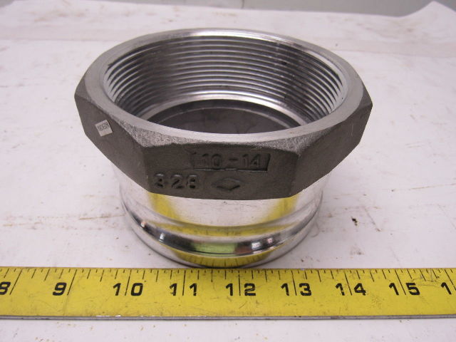 ETC-TT A 400 4" Female NPT Cam and Groove Adapter 100PSI