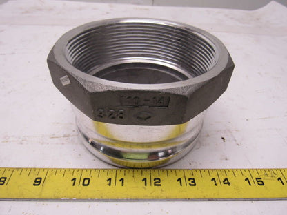 ETC-TT A 400 4" Female NPT Cam and Groove Adapter 100PSI