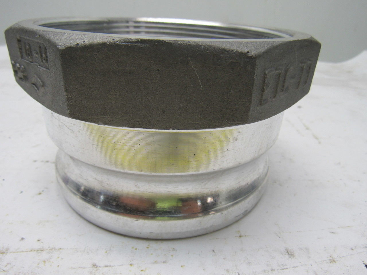 ETC-TT A 400 4" Female NPT Cam and Groove Adapter 100PSI