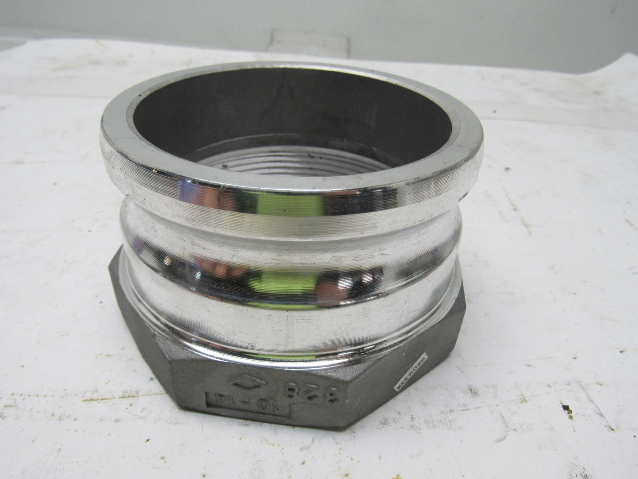 ETC-TT A 400 4" Female NPT Cam and Groove Adapter 100PSI