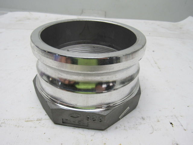 ETC-TT A 400 4" Female NPT Cam and Groove Adapter 100PSI