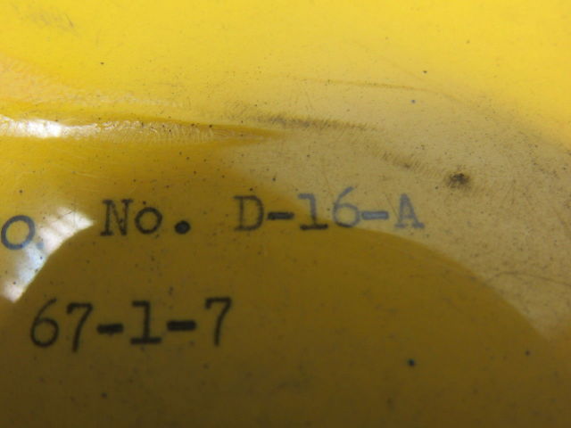 Simplicity D-16-A Shakeout bearing seal washer 6-5/8" ID X 11-1/4" OD