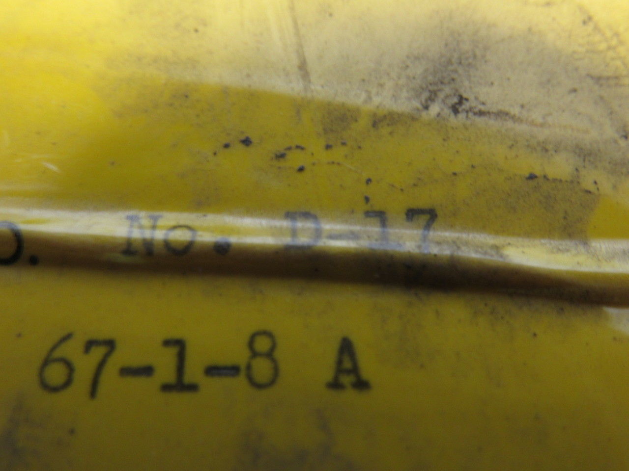 Simplicity D-17 Shakeout Main Bearing Seal Washer 4-7/8" ID X 10" OD