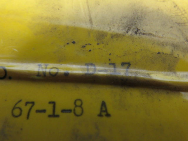 Simplicity D-17 Shakeout Main Bearing Seal Washer 4-7/8" ID X 10" OD