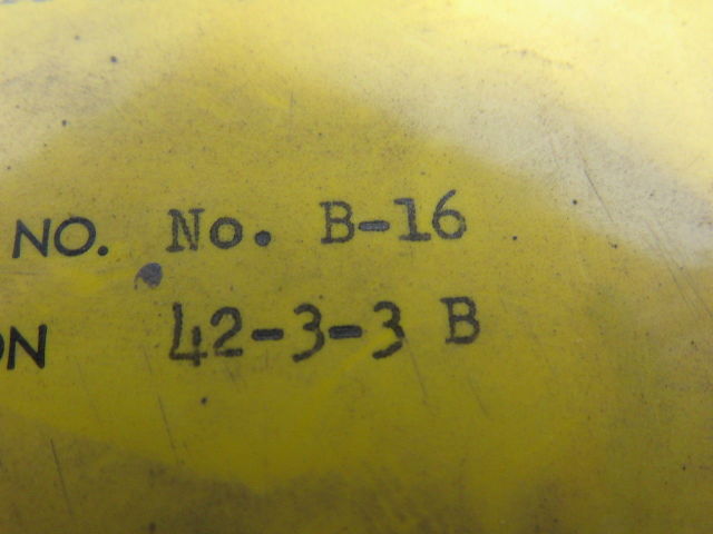 Simplicity B-16 Model BG Lump Crusher Eccentric Bearing Seal Washer