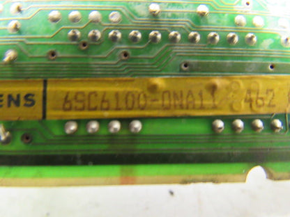 Siemens 6SC6100-ONA11 Simodrive Axis Control Board Card Module