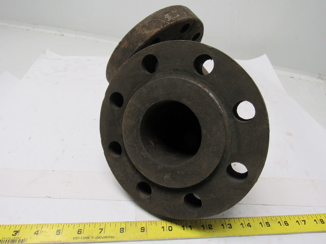 3" Cast Steel Flanged 90 Degree Pipe Elbow Class 600