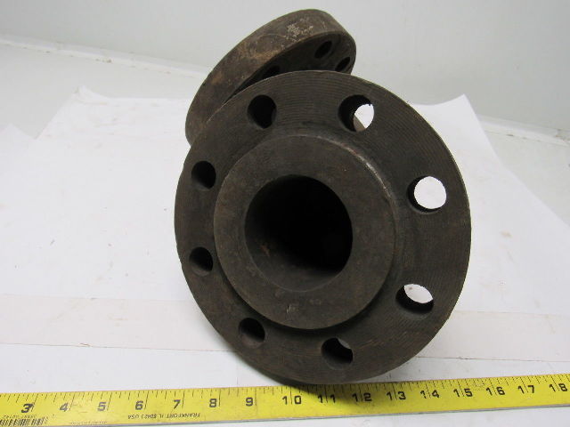 3" Cast Steel Flanged 90 Degree Pipe Elbow Class 600