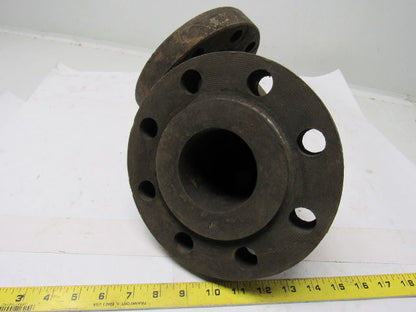 3" Cast Steel Flanged 90 Degree Pipe Elbow Class 600