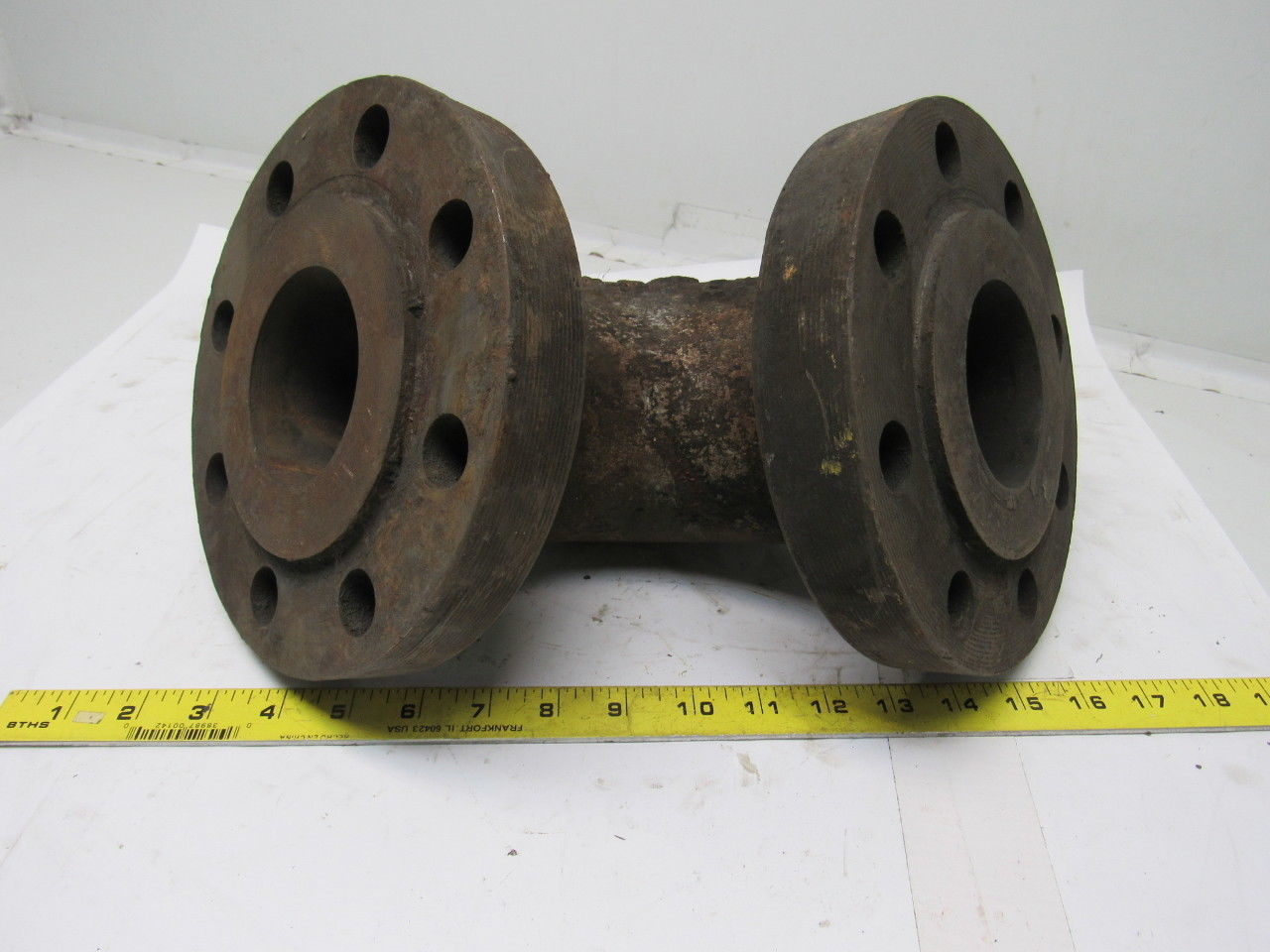 3" Cast Steel Flanged 90 Degree Pipe Elbow Class 600