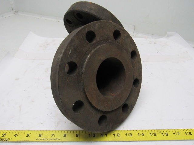 3" Cast Steel Flanged 90 Degree Pipe Elbow Class 600